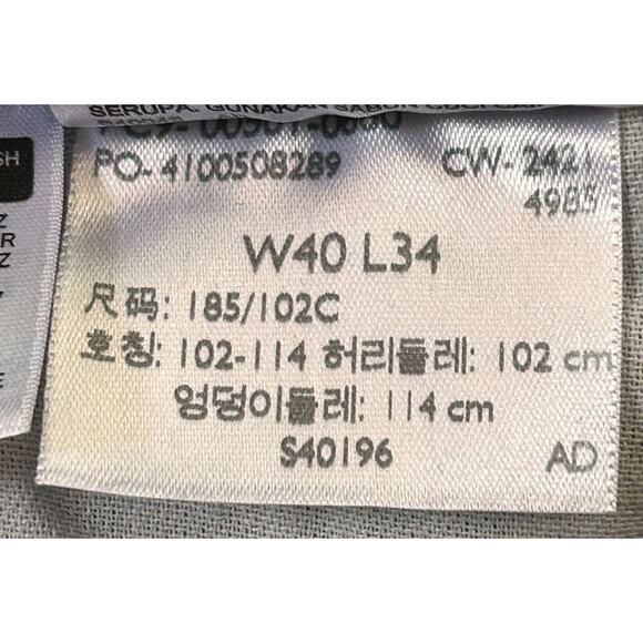 Levi's 501 Original Fit Button Fly Straight Leg Jeans Men's 40X34 - Picture 9 of 9